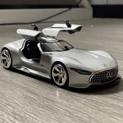 *AMG Vision GT Diecast Toy Car | 1:32 Scale Metal Model with Pull Back Action Car | Lights & Sound Openable Doors – Premium Alloy Collectible Toy Car*